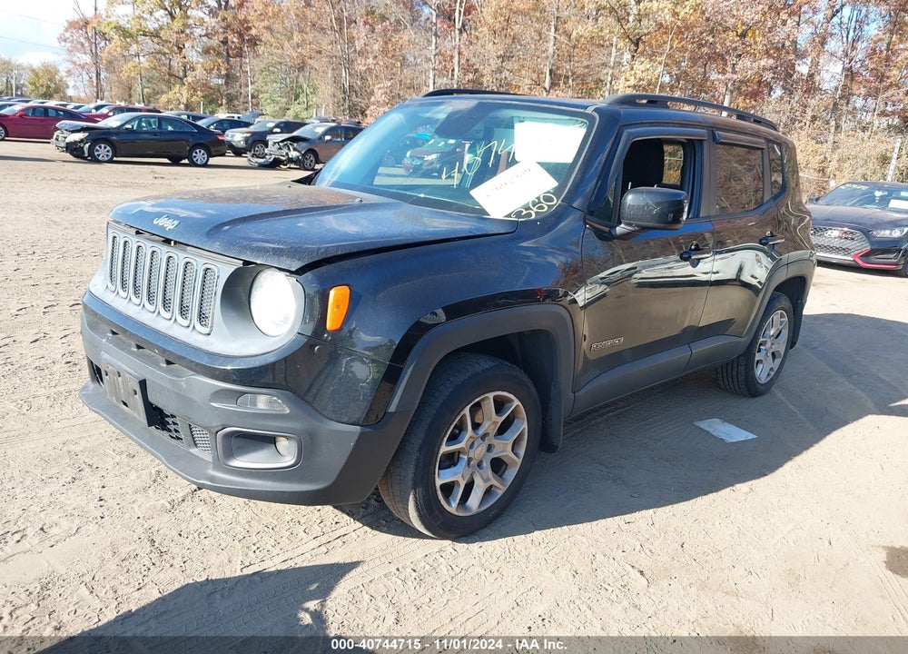 2015 JEEP RENEGADE LATITUDE VIN: ZACCJBBT6FPC39939