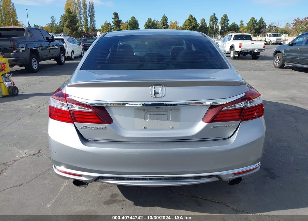 2016 HONDA ACCORD SPORT VIN: 1HGCR2F58GA034808