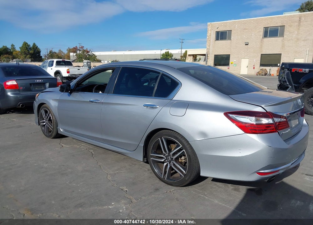 2016 HONDA ACCORD SPORT VIN: 1HGCR2F58GA034808