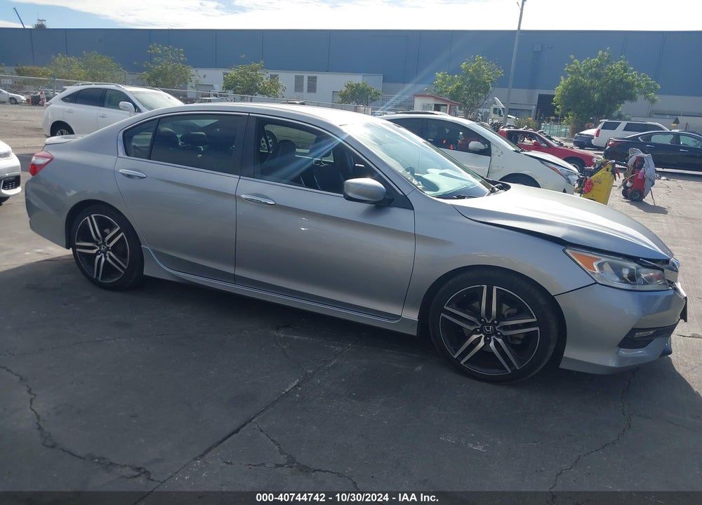 2016 HONDA ACCORD SPORT VIN: 1HGCR2F58GA034808