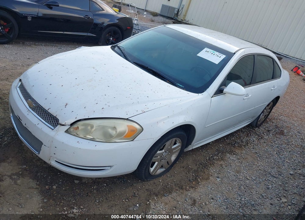 2012 CHEVROLET IMPALA LT VIN: 2G1WG5E38C1130941