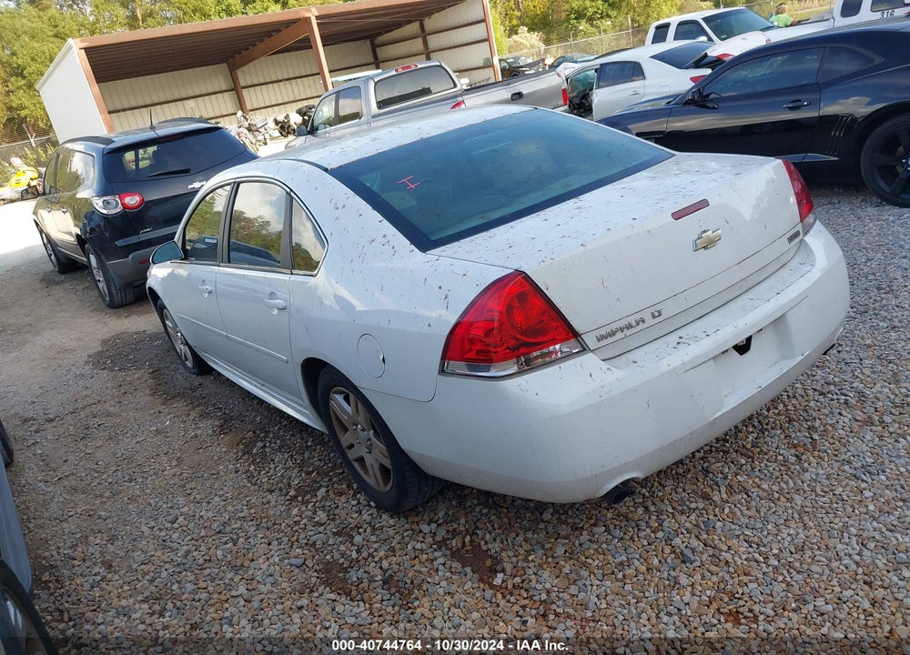 2012 CHEVROLET IMPALA LT VIN: 2G1WG5E38C1130941