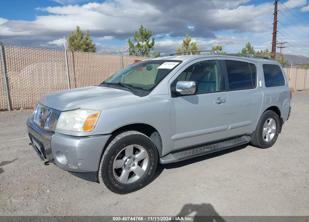 2004 NISSAN PATHFINDER ARMADA LE VIN: 5N1AA08B64N739059