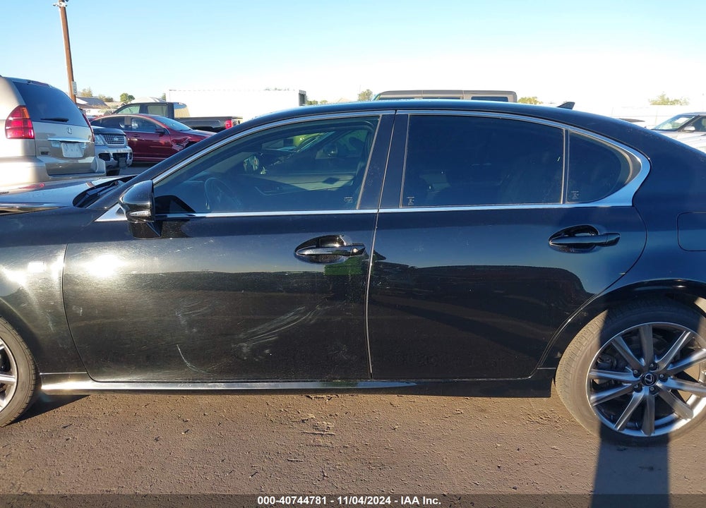 2013 LEXUS GS 350 VIN: JTHCE1BLXD5020047