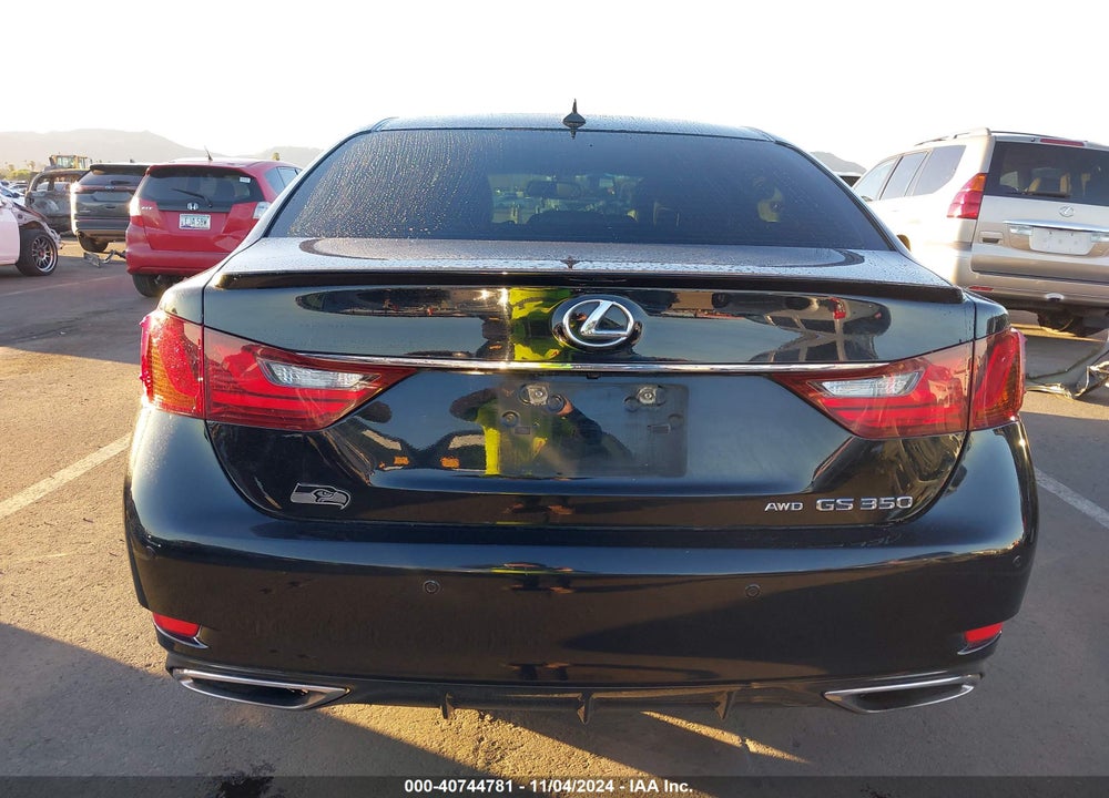 2013 LEXUS GS 350 VIN: JTHCE1BLXD5020047