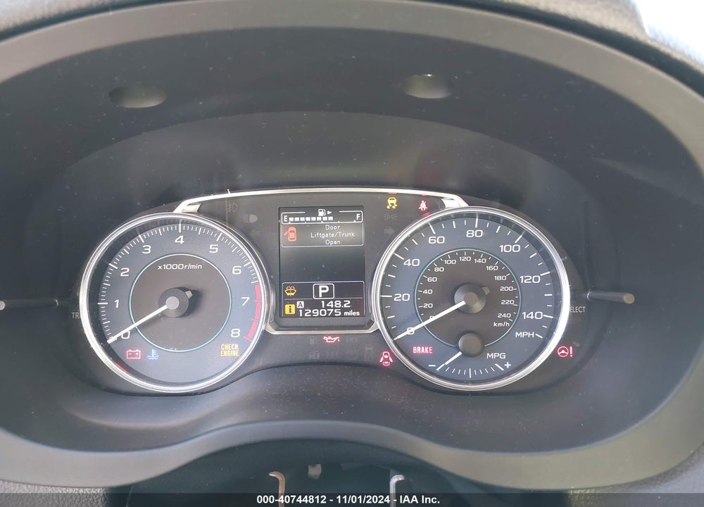 2017 SUBARU CROSSTREK 2.0I LIMITED VIN: JF2GPAKC4HH251075