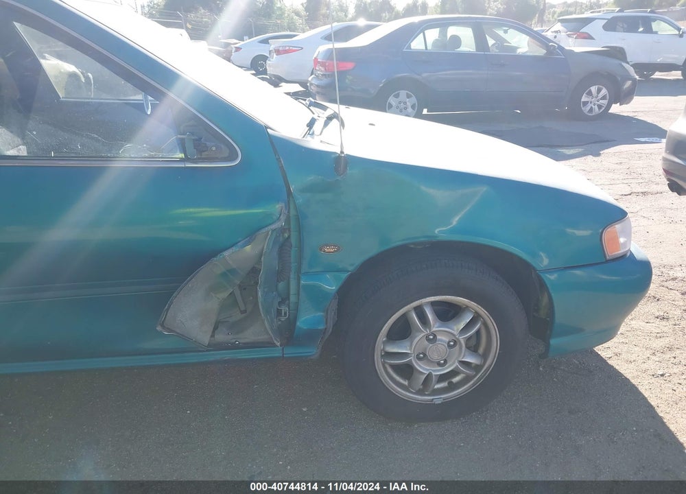 1999 NISSAN SENTRA GXE/XE VIN: 3N1AB41D8XL099786