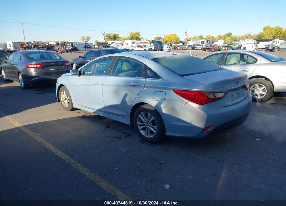 2014 HYUNDAI SONATA GLS VIN: 5NPEB4AC9EH836237