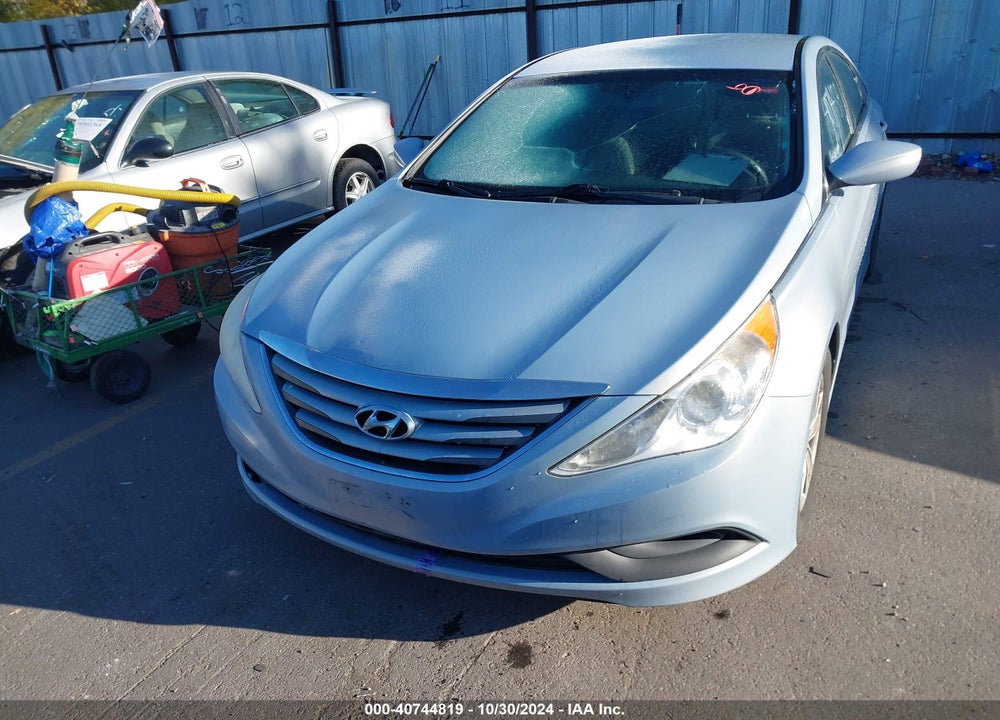 2014 HYUNDAI SONATA GLS VIN: 5NPEB4AC9EH836237