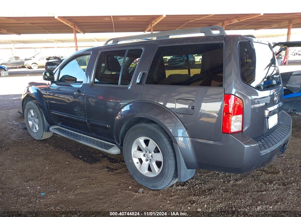 2012 NISSAN PATHFINDER SV VIN: 5N1AR1NN0CC603615
