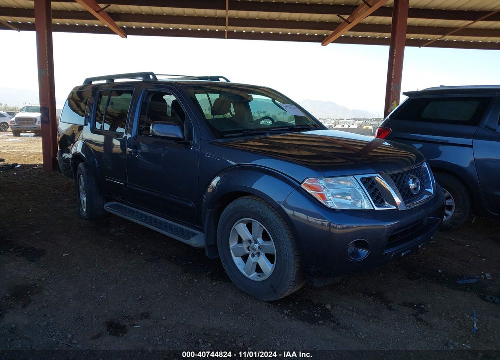 2012 NISSAN PATHFINDER SV VIN: 5N1AR1NN0CC603615