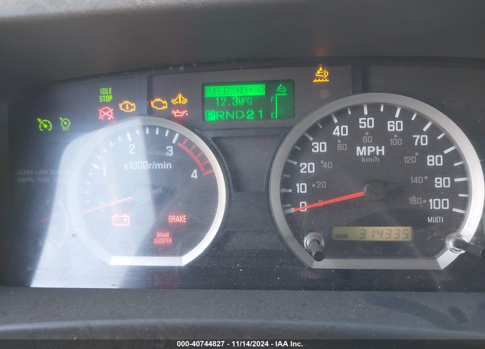 2013 ISUZU NPR HD DSL REG VIN: JALC4W160D7002110