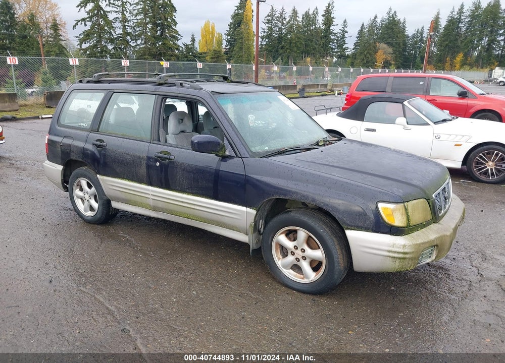2001 SUBARU FORESTER S VIN: JF1SF655X1H730683