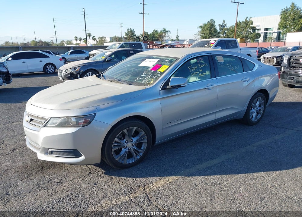 2015 CHEVROLET IMPALA 2LT VIN: 2G1125S37F9272717