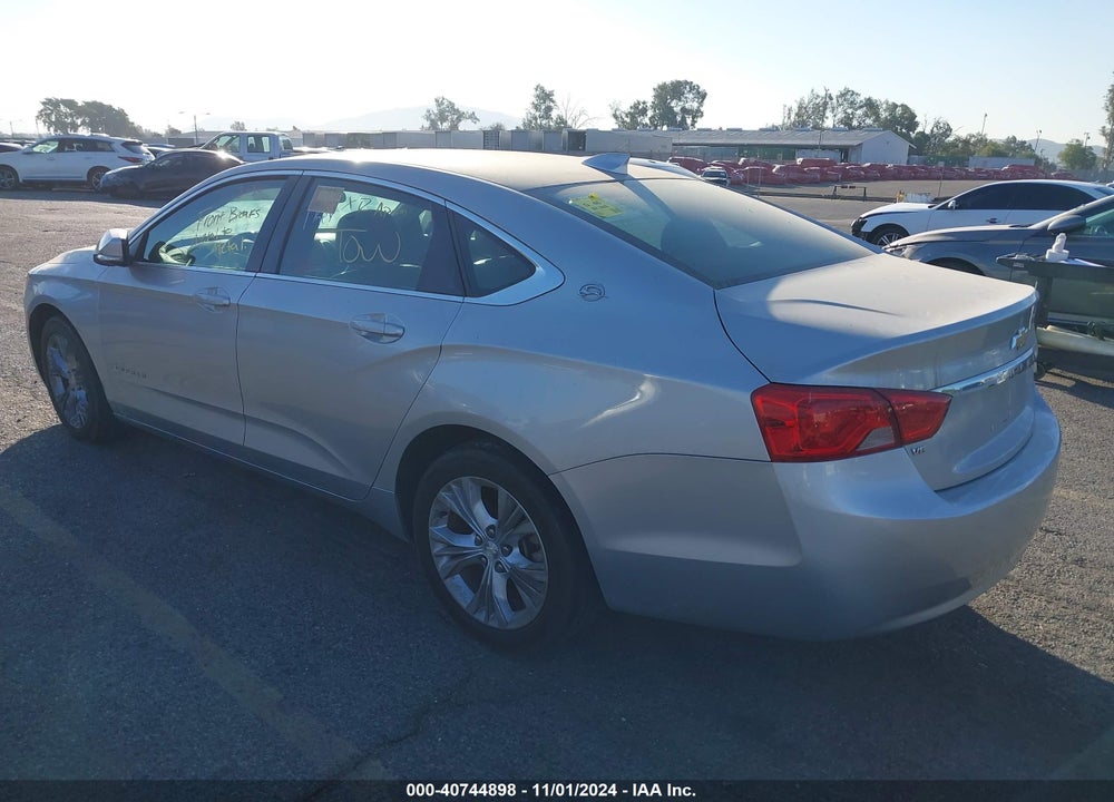 2015 CHEVROLET IMPALA 2LT VIN: 2G1125S37F9272717