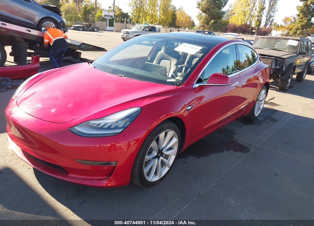 2020 TESLA MODEL 3 LONG RANGE DUAL MOTOR ALL-WHEEL DRIVE VIN: 5YJ3E1EBXLF651026