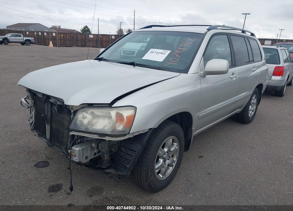 2006 TOYOTA HIGHLANDER V6 VIN: JTEDP21A260108477