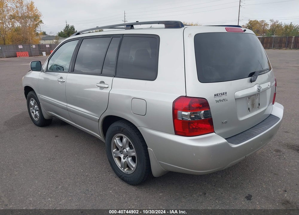 2006 TOYOTA HIGHLANDER V6 VIN: JTEDP21A260108477