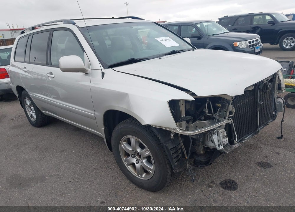 2006 TOYOTA HIGHLANDER V6 VIN: JTEDP21A260108477