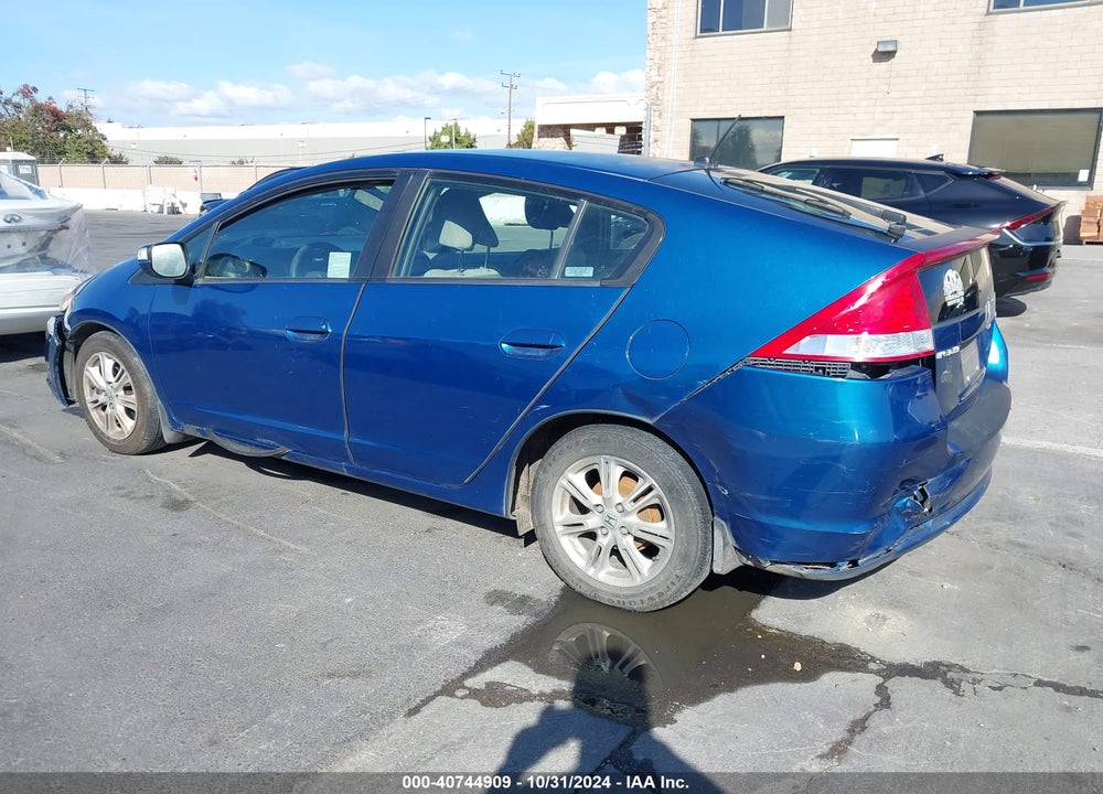 2011 HONDA INSIGHT EX VIN: JHMZE2H74BS009862