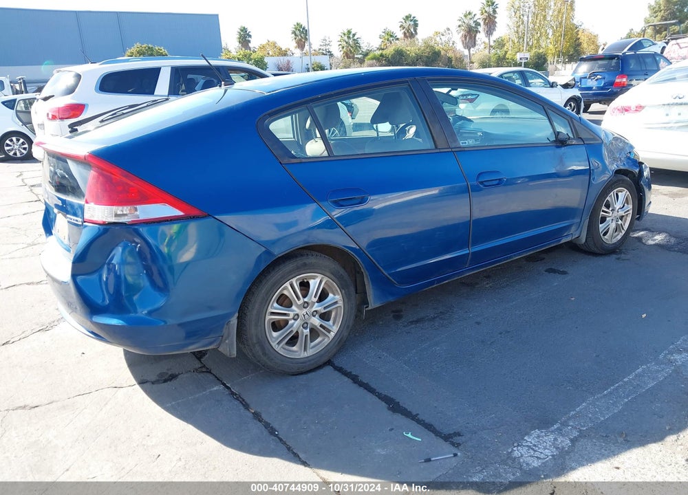 2011 HONDA INSIGHT EX VIN: JHMZE2H74BS009862