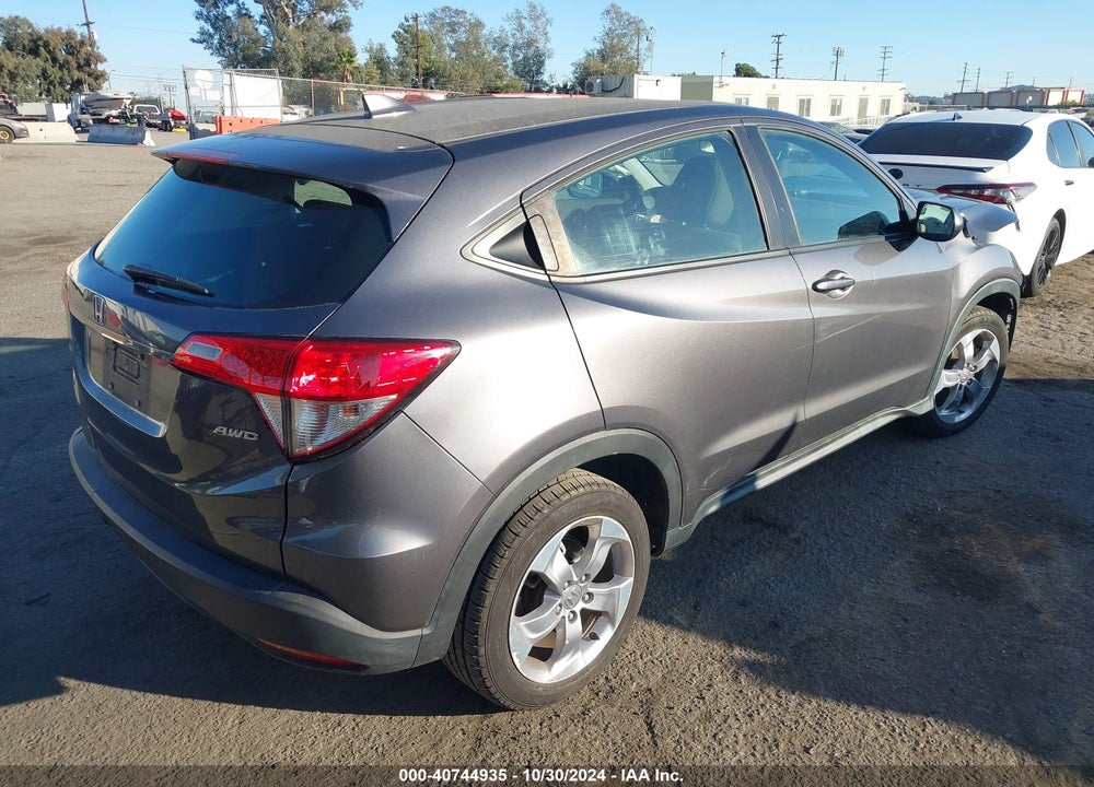 2019 HONDA HR-V LX VIN: 3CZRU6H37KG724659