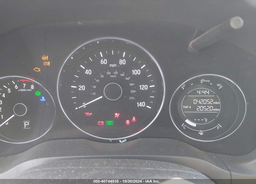 2019 HONDA HR-V LX VIN: 3CZRU6H37KG724659