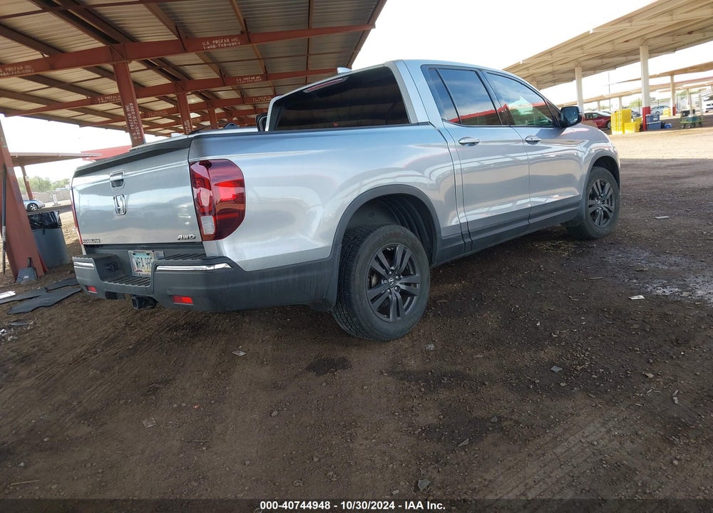 2019 HONDA RIDGELINE SPORT VIN: 5FPYK3F10KB038452