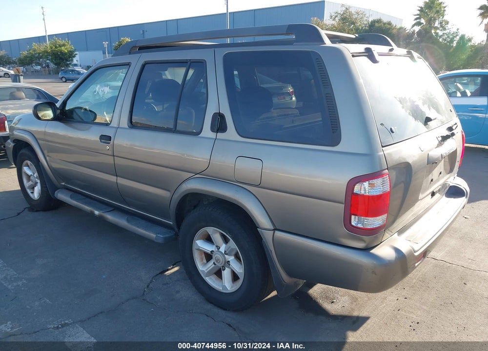 2003 NISSAN PATHFINDER SE VIN: JN8DR09XX3W702629