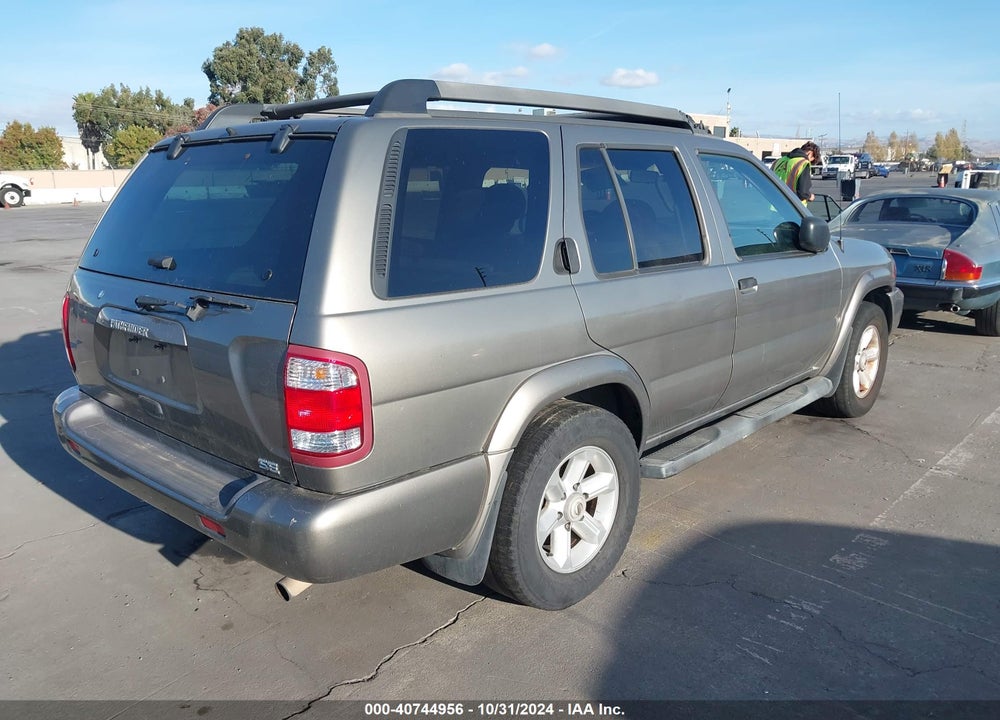 2003 NISSAN PATHFINDER SE VIN: JN8DR09XX3W702629