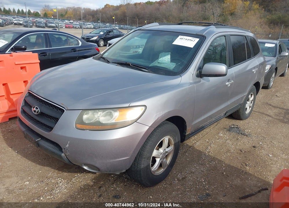 2007 HYUNDAI SANTA FE GLS VIN: 5NMSG13D57H114241