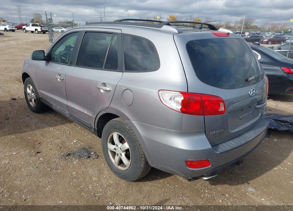 2007 HYUNDAI SANTA FE GLS VIN: 5NMSG13D57H114241