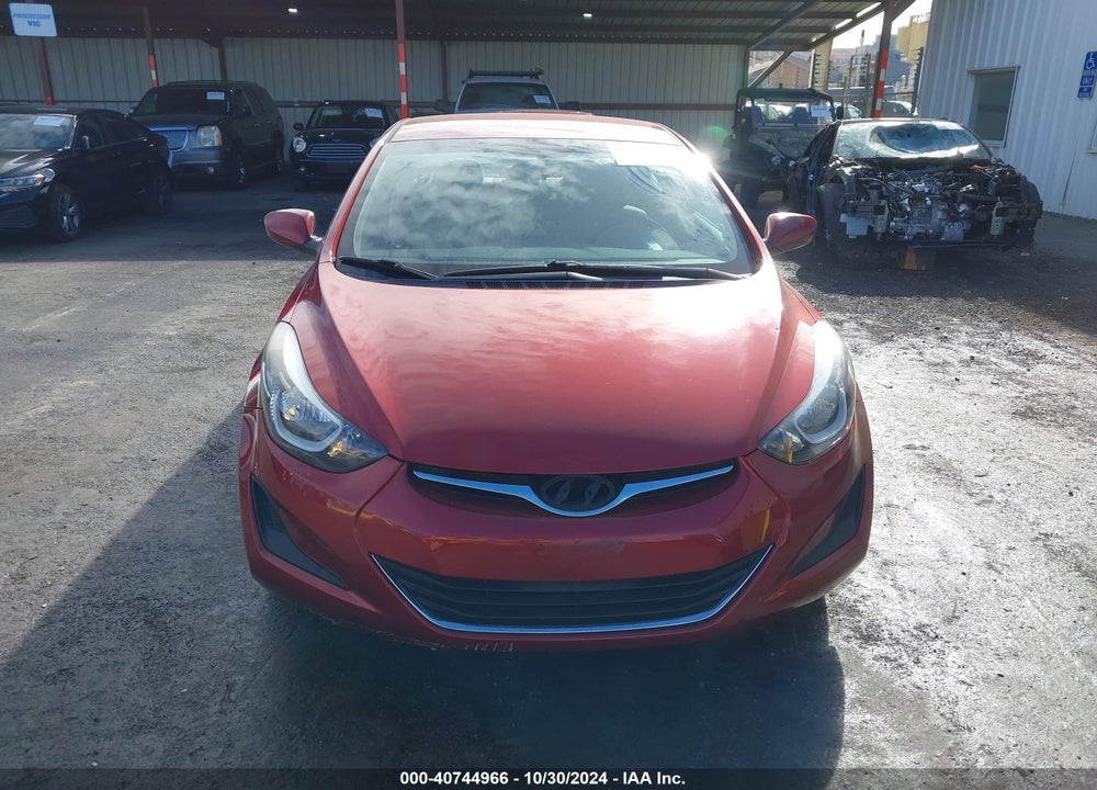 2016 HYUNDAI ELANTRA SE VIN: 5NPDH4AE2GH726631
