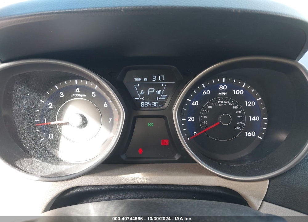 2016 HYUNDAI ELANTRA SE VIN: 5NPDH4AE2GH726631