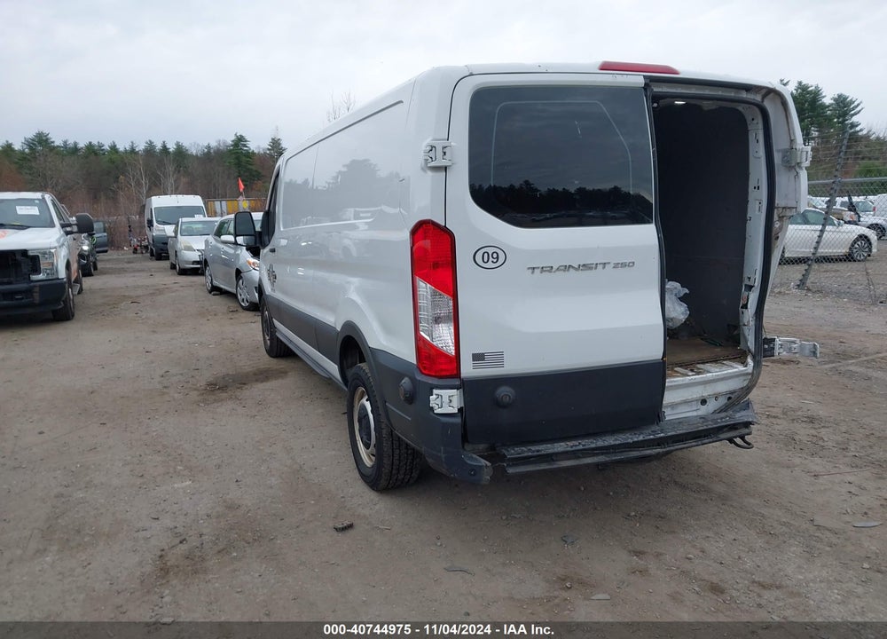 2020 FORD TRANSIT-250 CARGO VAN VIN: 1FTBR1Y83LKA70485