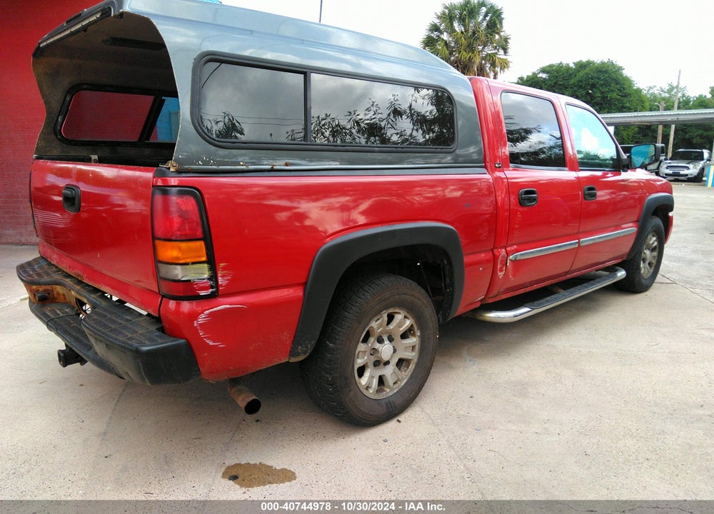 2006 GMC SIERRA 1500 SLE2 VIN: 2GTEK13Z161304578
