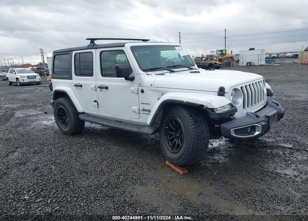 2018 JEEP WRANGLER UNLIMITED SAHARA 4X4 VIN: 1C4HJXEG3JW212162
