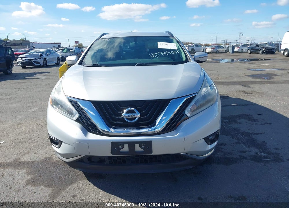 2018 NISSAN MURANO SV VIN: 5N1AZ2MH7JN120514