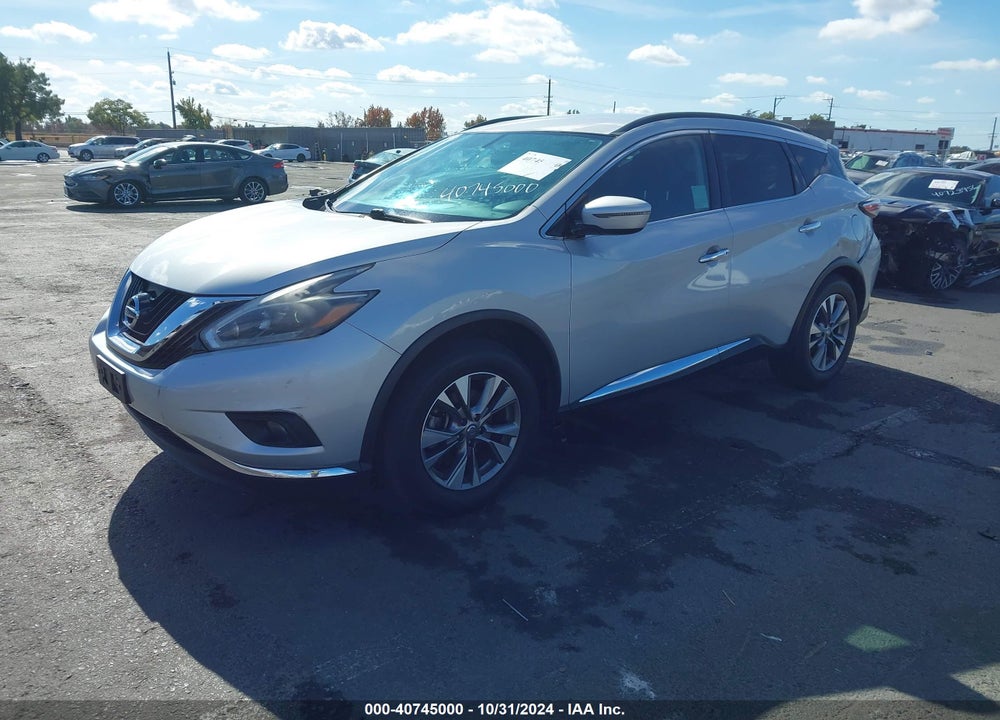2018 NISSAN MURANO SV VIN: 5N1AZ2MH7JN120514