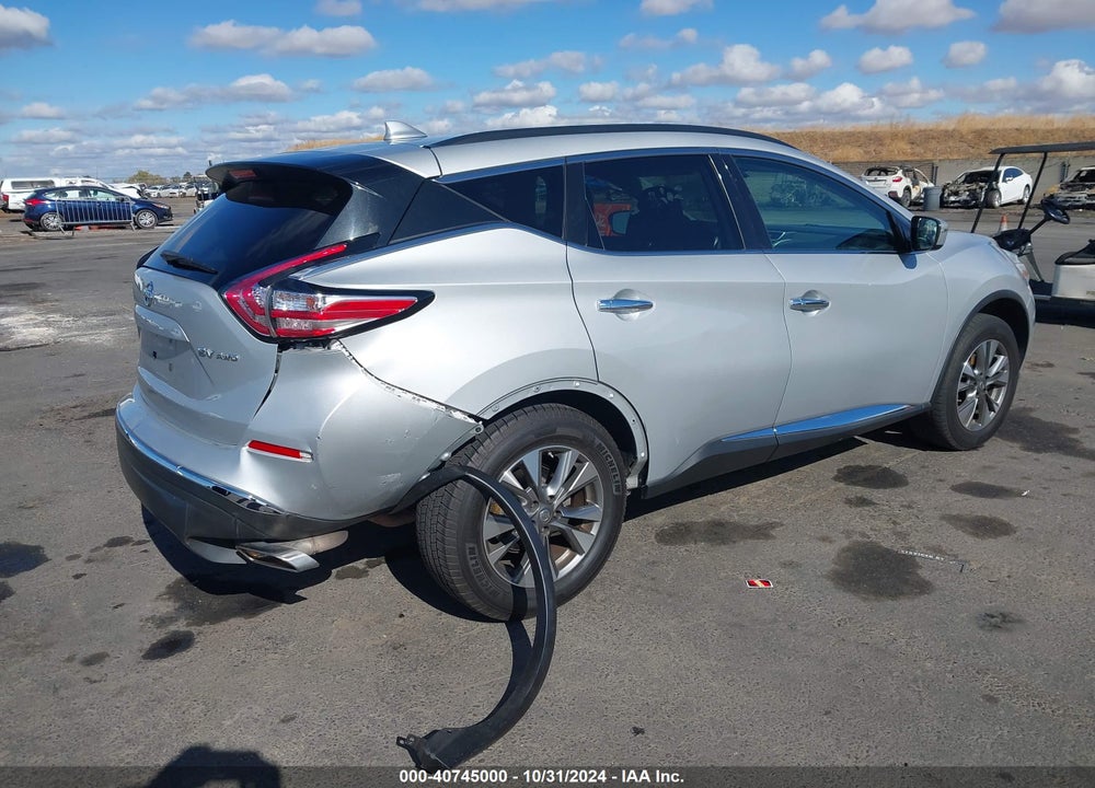 2018 NISSAN MURANO SV VIN: 5N1AZ2MH7JN120514