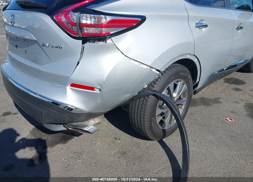 2018 NISSAN MURANO SV VIN: 5N1AZ2MH7JN120514