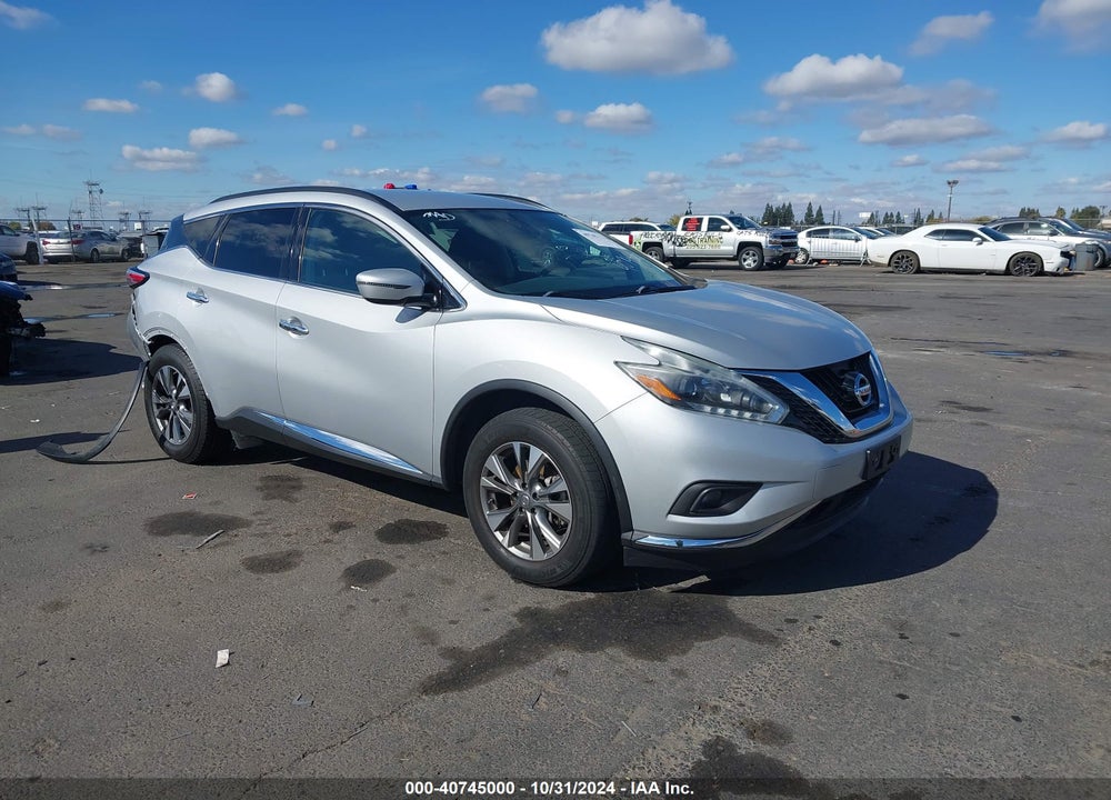 2018 NISSAN MURANO SV VIN: 5N1AZ2MH7JN120514