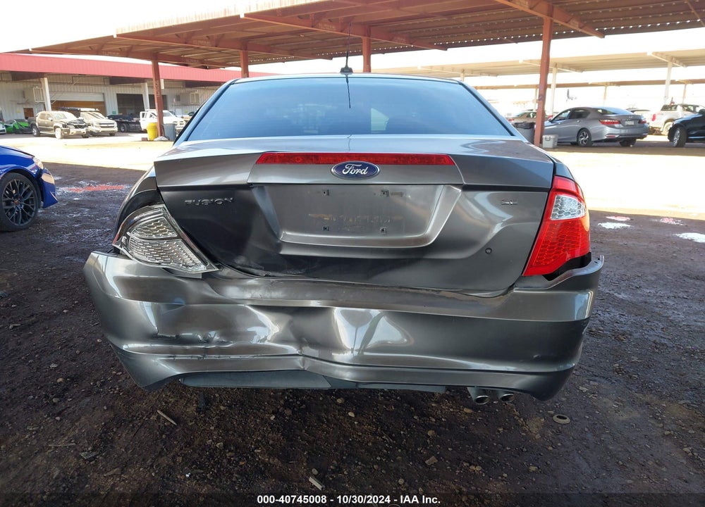 2010 FORD FUSION SE VIN: 3FAHP0HA9AR265938