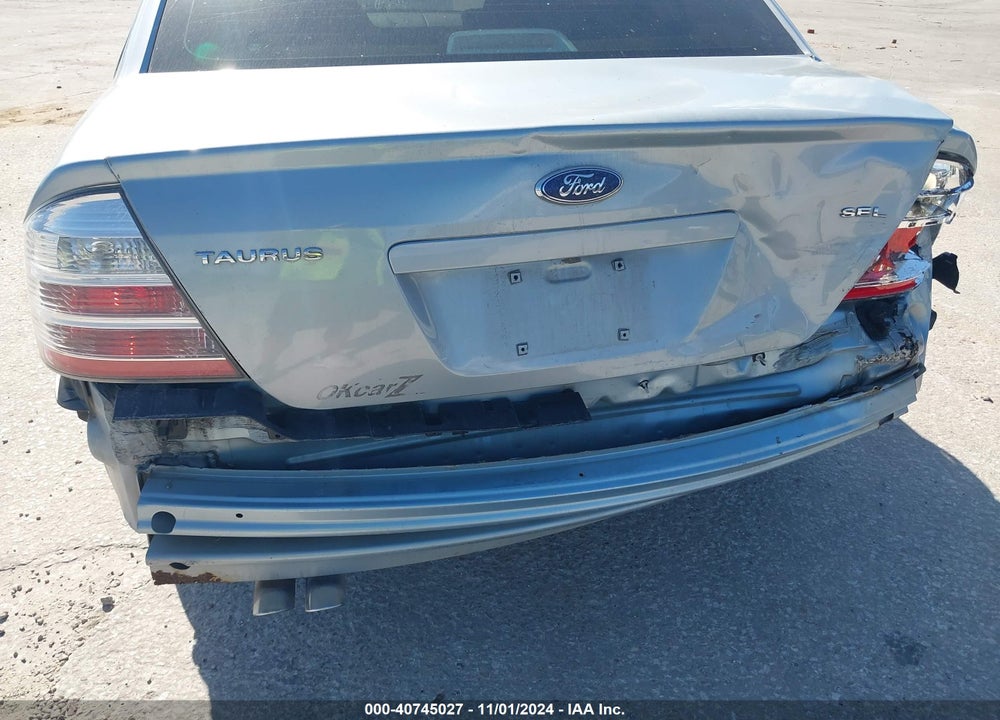 2008 FORD TAURUS VIN: 1FAHP24W2XB163959