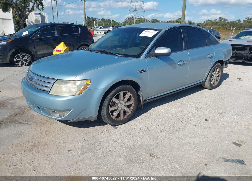 2008 FORD TAURUS VIN: 1FAHP24W2XB163959