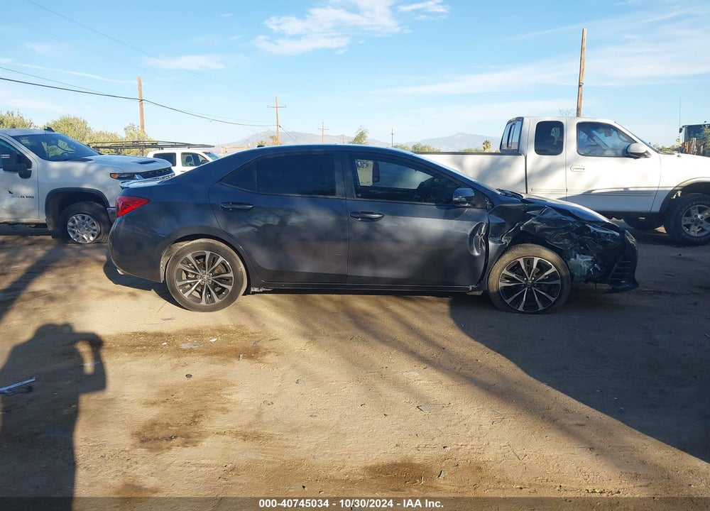 2017 TOYOTA COROLLA XSE VIN: 5YFBURHE4HP671660