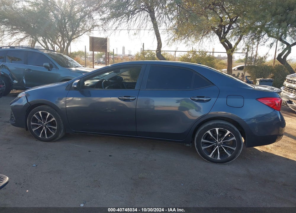 2017 TOYOTA COROLLA XSE VIN: 5YFBURHE4HP671660