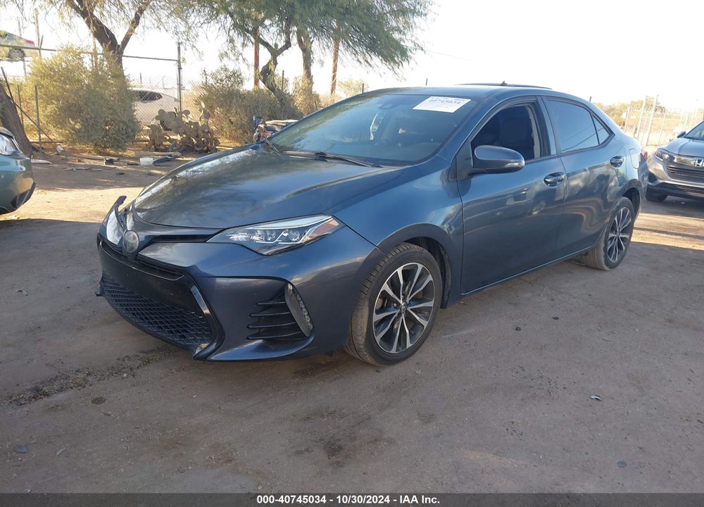 2017 TOYOTA COROLLA XSE VIN: 5YFBURHE4HP671660