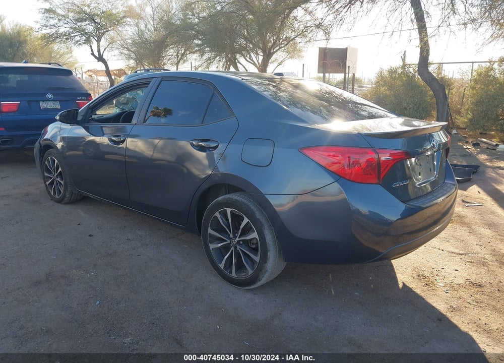 2017 TOYOTA COROLLA XSE VIN: 5YFBURHE4HP671660
