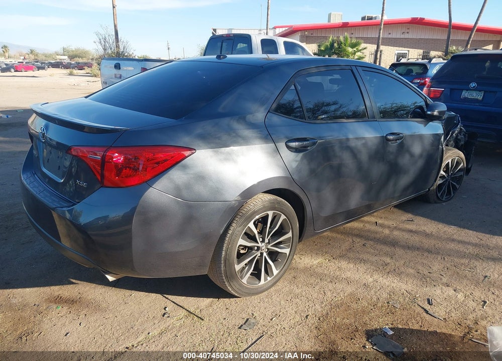 2017 TOYOTA COROLLA XSE VIN: 5YFBURHE4HP671660